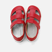 EliSoft red barefoot sport sandals | Eli 1957