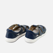 EliSoft Navy Blue Barefoot Sport Sandals | Eli 1957