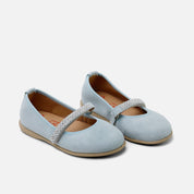 Elibasic cyan pearl Mary Janes | Eli 1957