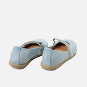 Elibasic cyan pearl Mary Janes | Eli 1957