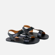 EliSoft black guaracha barefoot sandals | Eli 1957