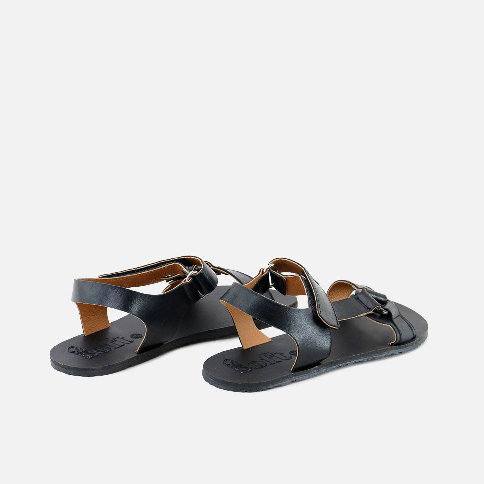 EliSoft black guaracha barefoot sandals | Eli 1957