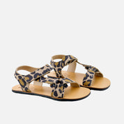 EliSoft animal print guaracha barefoot sandals | Eli 1957