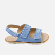 Elisoft barefoot velor jeans sandals | Eli 1957