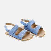 Elisoft barefoot velor jeans sandals | Eli 1957