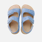 Elisoft barefoot velor jeans sandals | Eli 1957