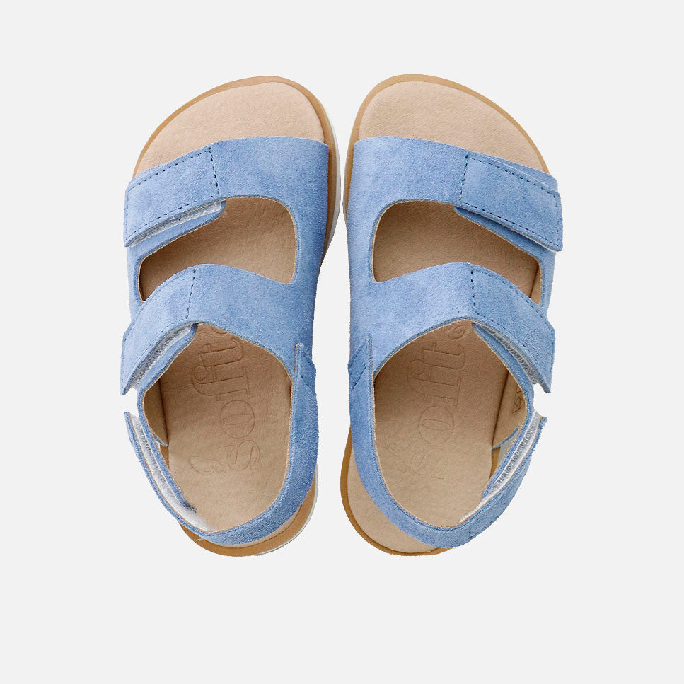Elisoft barefoot velor jeans sandals | Eli 1957