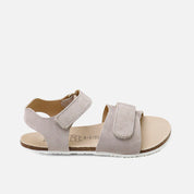 EliSoft velor tortora barefoot sandals | Eli 1957