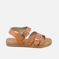 Two-buckle leather sandals | Eli 1957