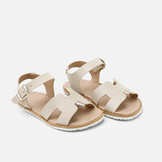 Sandalias barefoot h beig EliSoft | Eli 1957