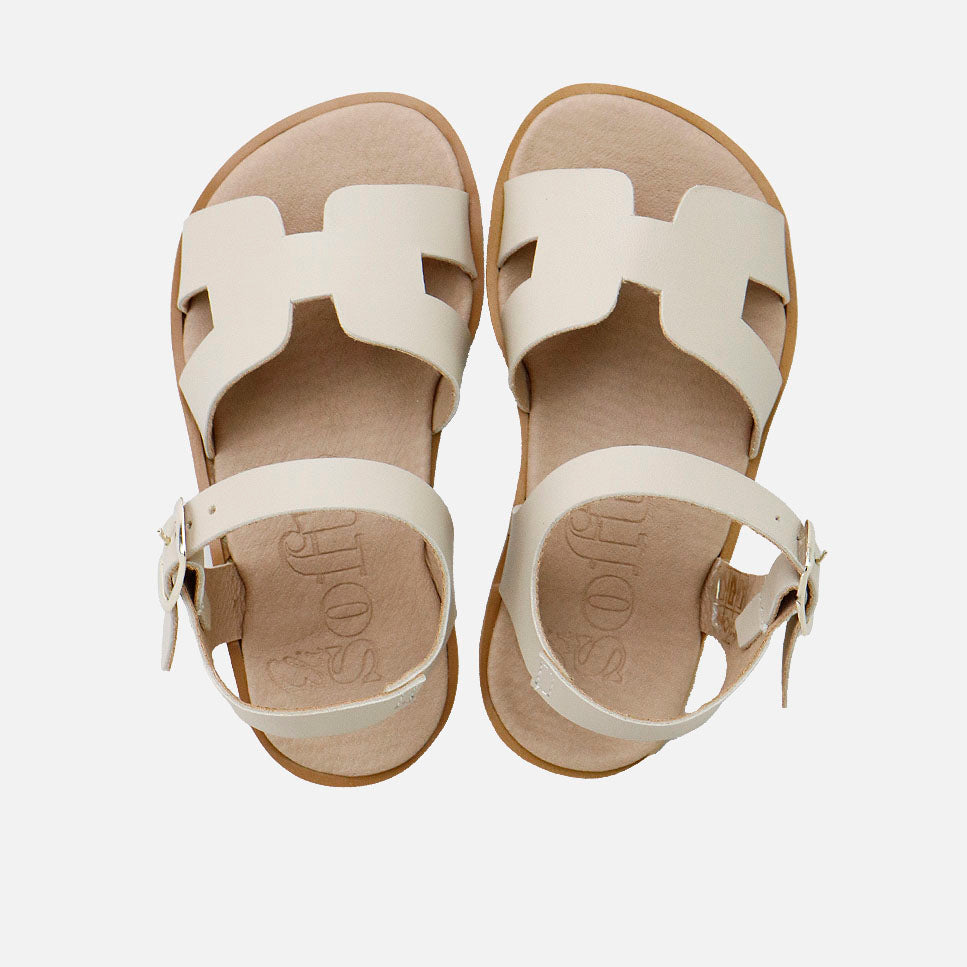 Sandalias barefoot h beig EliSoft | Eli 1957