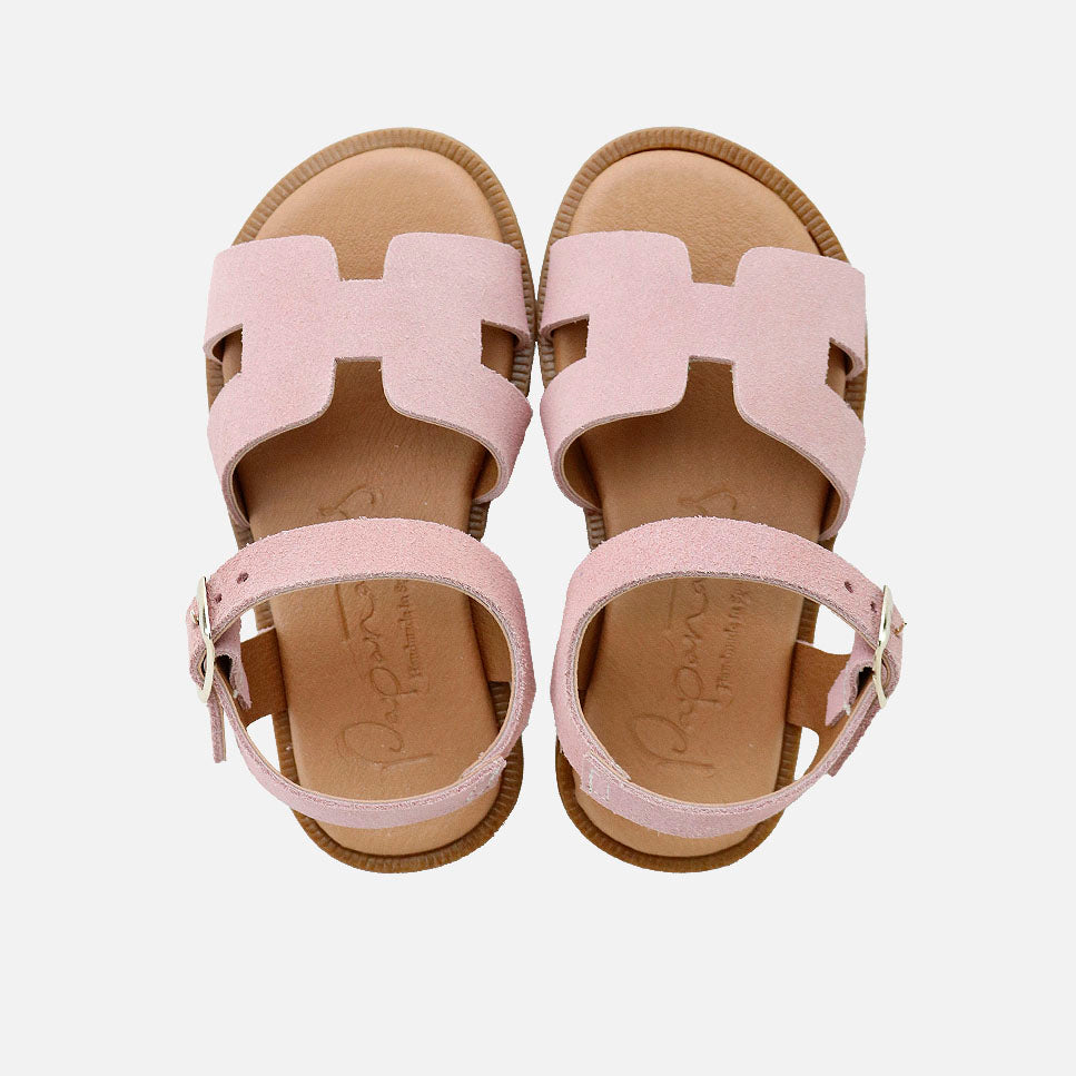 Sandalias H gel ante rosa Papanatas | Eli 1957