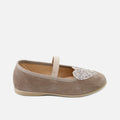 heart mary janes plush leather mud Elibasic | Eli 1957