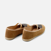 Elibasic oak plush leather heart Mary Janes | Eli 1957