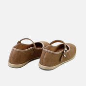 Plush mink leather Mary Janes Elibasic | Eli 1957