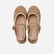 Plush mink leather Mary Janes Elibasic | Eli 1957