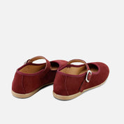 Velvet plush leather Mary Janes Elibasic | Eli 1957