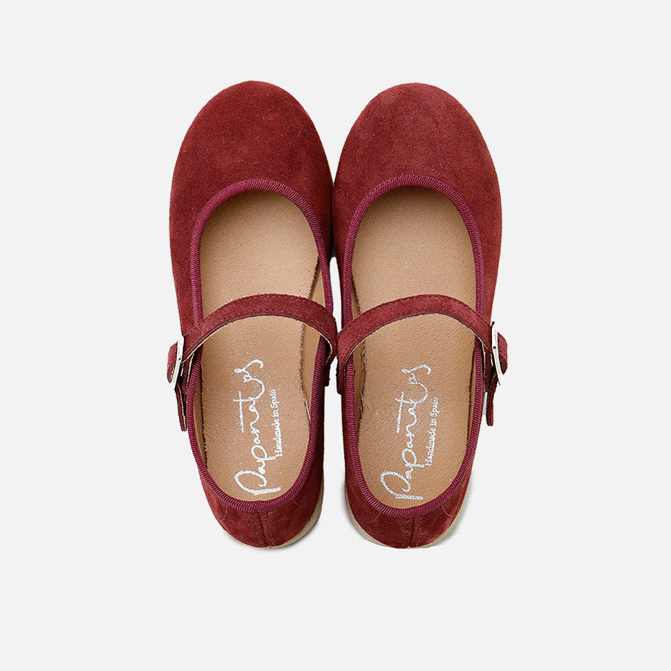 Velvet plush leather Mary Janes Elibasic | Eli 1957