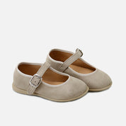 Merceditas piel ante taupe Elibasic | Eli 1957