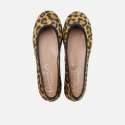 Papanatas eco-friendly Somali velour leather ballerinas | Eli 1957