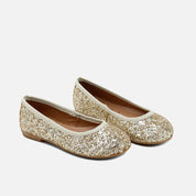 Platinum glitter ballet flats Papanatas | Eli 1957