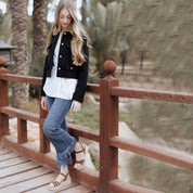 Sandalias plataforma piel velour sigaro Papanatas | Eli 1957