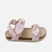 Sandalias bio lazos piel suede rospale Papanatas | Eli 1957