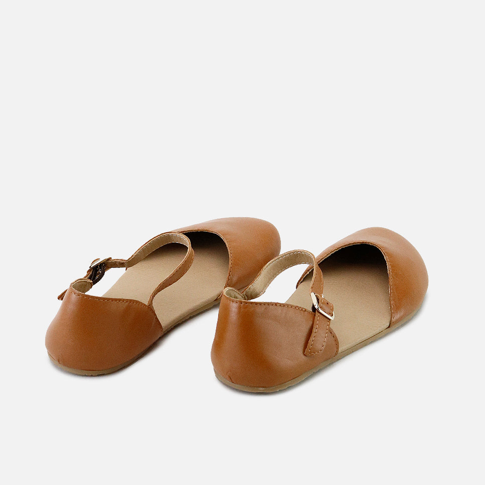 Merceditas barefoot piel glamour cuero Elisoft | Eli 1957