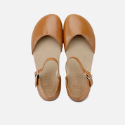 Merceditas barefoot piel glamour cuero Elisoft | Eli 1957