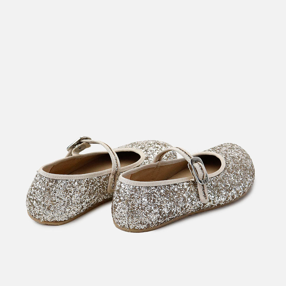 Merceditas barefoot glitter skin Elisoft | Eli 1957