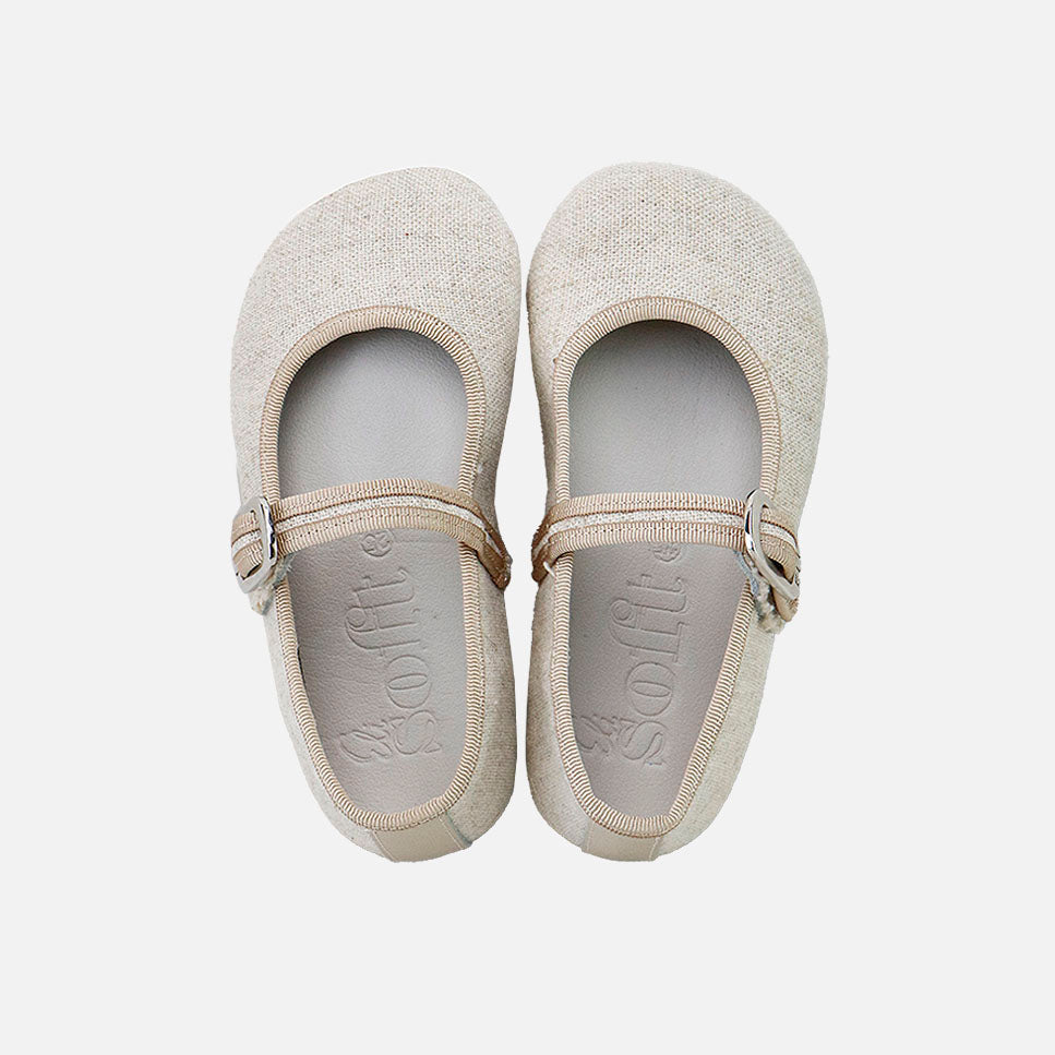 Merceditas barefoot cannab natural Elisoft | Eli 1957