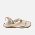 sandalias barefoot metalizadas Elisoft | Eli 1957