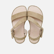 sandalias barefoot piel afelpado arena Elisoft | Eli 1957