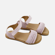 sandalias barefoot flecos piel suede rospale Elisoft | Eli 1957