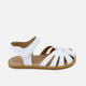 Sandalias barefoot estrella ecopiel blanca  Elisoft | Eli 1957