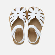 Sandalias barefoot estrella ecopiel blanca  Elisoft | Eli 1957