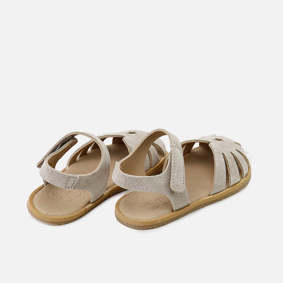 Sandalias barefoot estrella ecopiel beig  Elisoft | Eli 1957