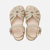 Sandalias barefoot estrella ecopiel beig  Elisoft | Eli 1957
